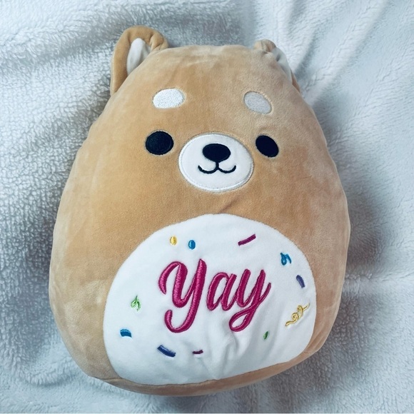 10" Squishmallows Angie Yay Dog Plush Toy - Picture 3 of 6